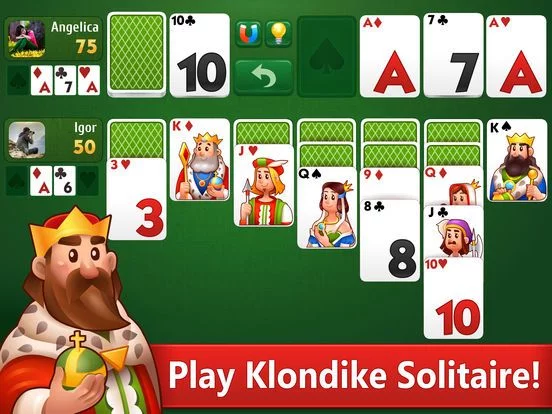 Изображение игры: Solitaire Klondike card games
