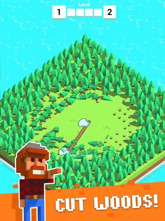 Изображение игры: Lumberjack - axe simulator