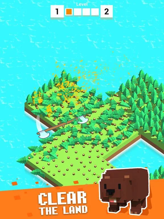 Изображение игры: Lumberjack - axe simulator