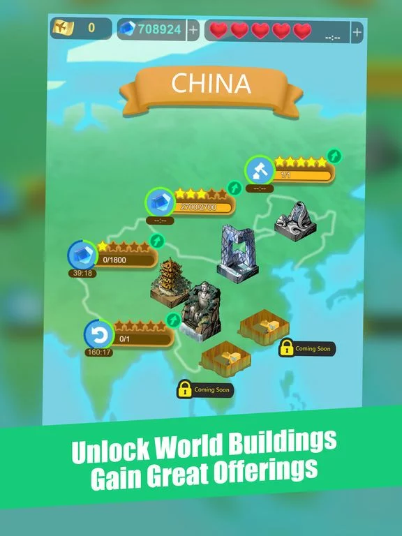 Изображение игры: Merge City 2048