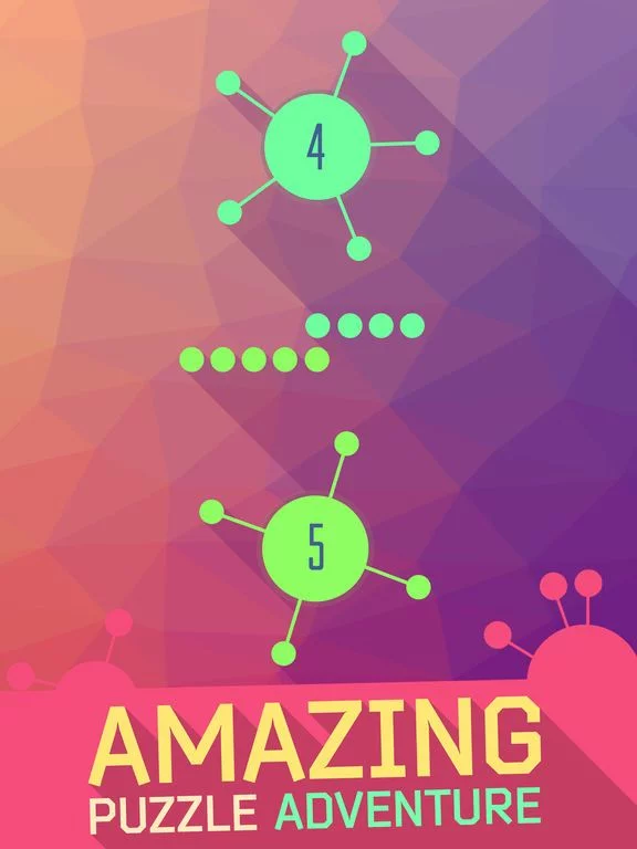 Изображение игры: 1200: Double Hit - Two Color Dots Addictive Puzzle