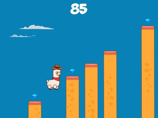 Изображение игры: Go Llama!