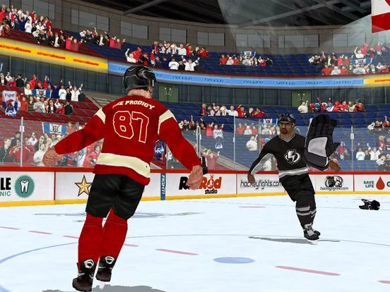 Изображение игры: Hockey Fight Lite