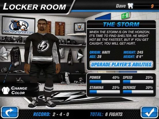 Изображение игры: Hockey Fight Lite