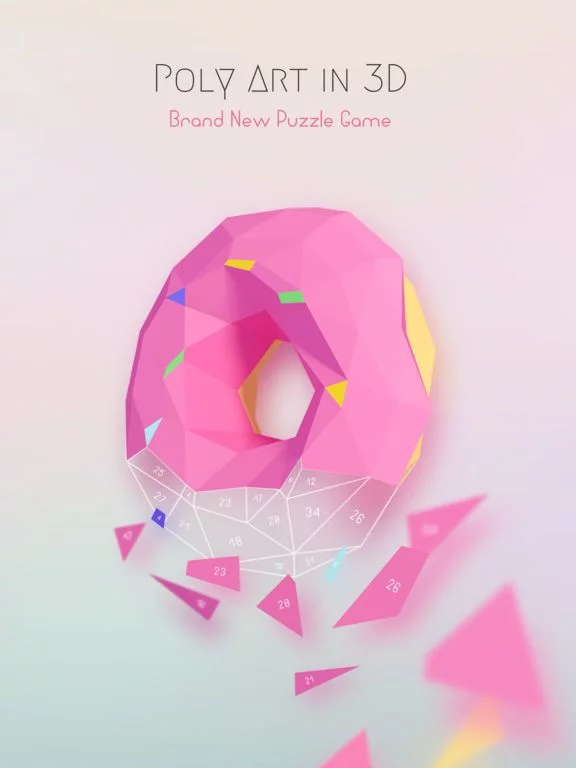 Изображение игры: Poly Puzzle - 3D Jigsaw Art