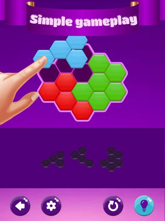 Изображение игры: Hexa Puzzle Hero
