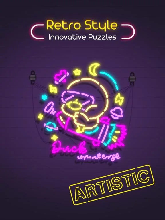 Изображение игры: Neon It! - Light Art Riddles