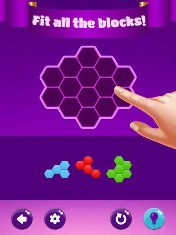 Изображение игры: Hexa Puzzle Hero