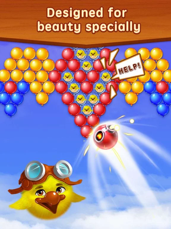 Изображение игры: Bubble Shooter Balloon Fly