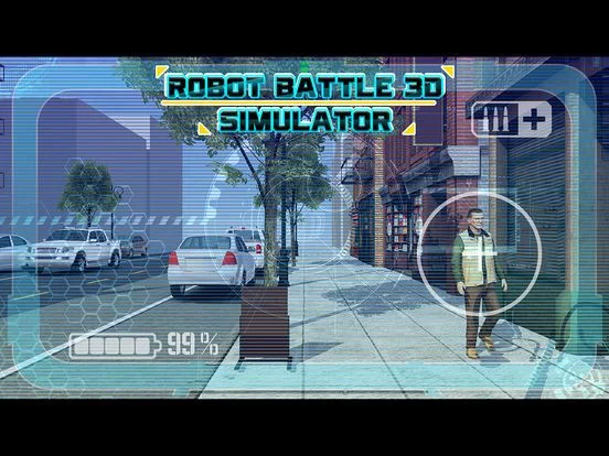 Изображение игры: Robot Battle 3D Simulator