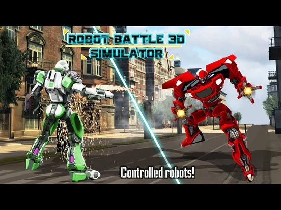 Изображение игры: Robot Battle 3D Simulator