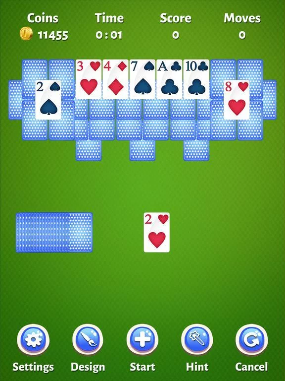 Изображение игры: TriPeaks - Solitaire