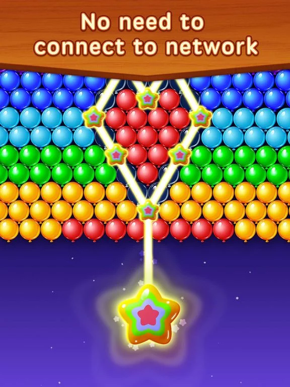 Изображение игры: Bubble Shooter Balloon Fly