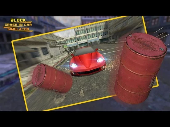 Изображение игры: Block Crash In Car Simulator