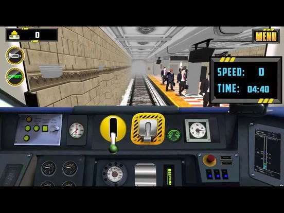 Изображение игры: Subway Train 3D Control