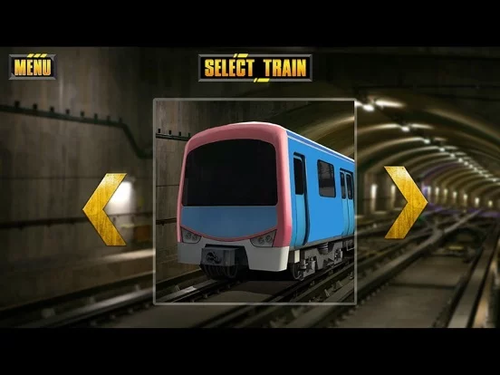 Изображение игры: Subway Train 3D Control
