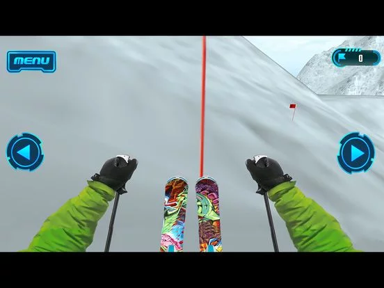 Изображение игры: VR Ski Winter Simulator