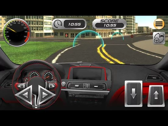 Изображение игры: Driving 3D Sport Car in City