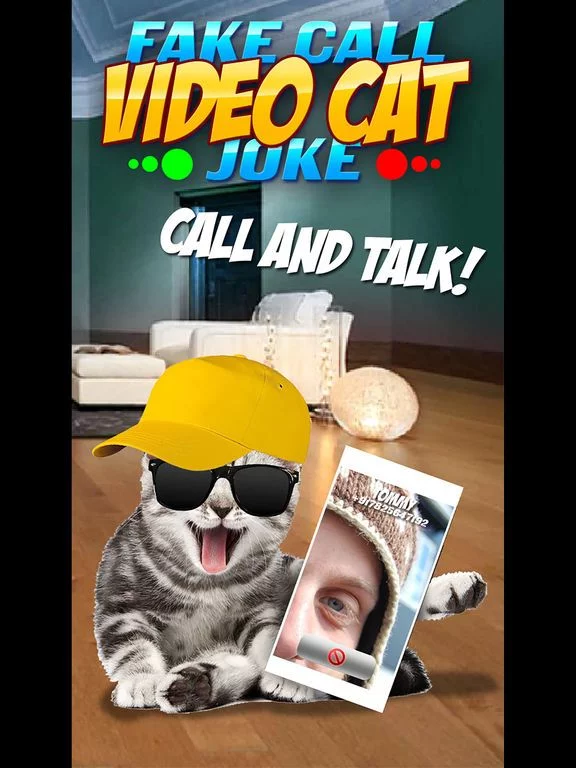 Изображение игры: Fake Call Video Cat Joke