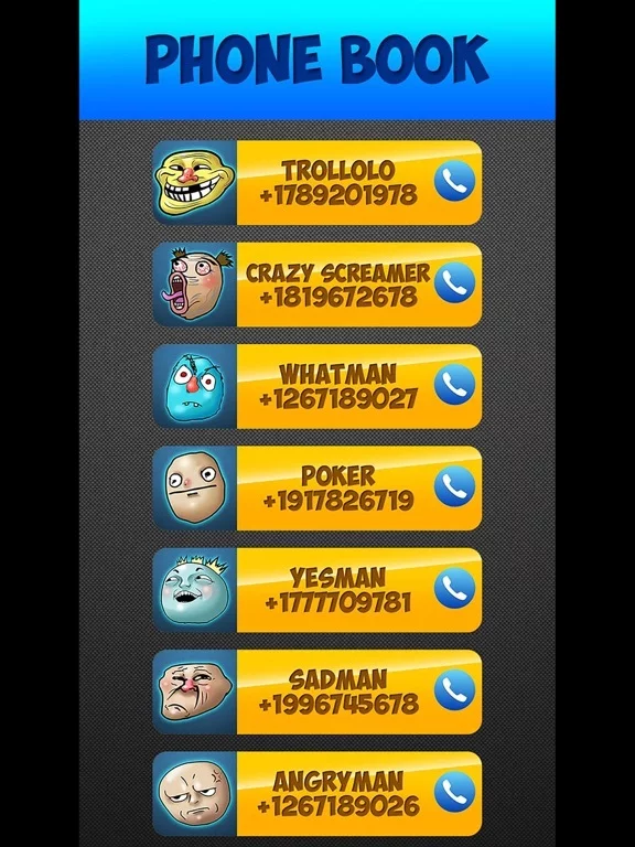 Изображение игры: Fake Call Troll Face Joke