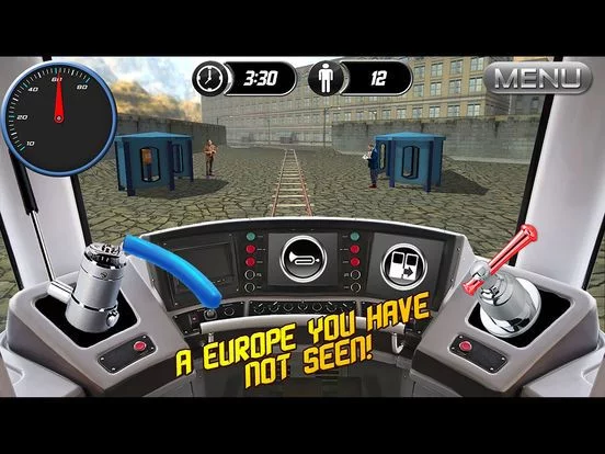 Изображение игры: Euro Tram Simulator