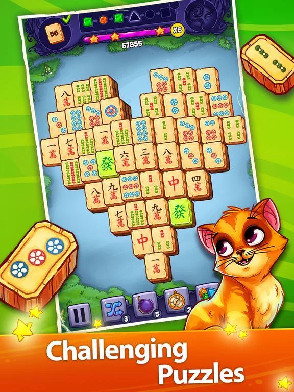 Изображение игры: Mahjong Treasure Quest
