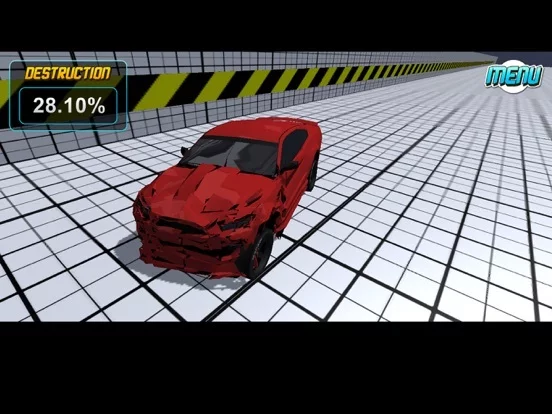 Изображение игры: Car Crash Test Simulator 3D