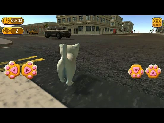 Изображение игры: Cat In City Go Simulator
