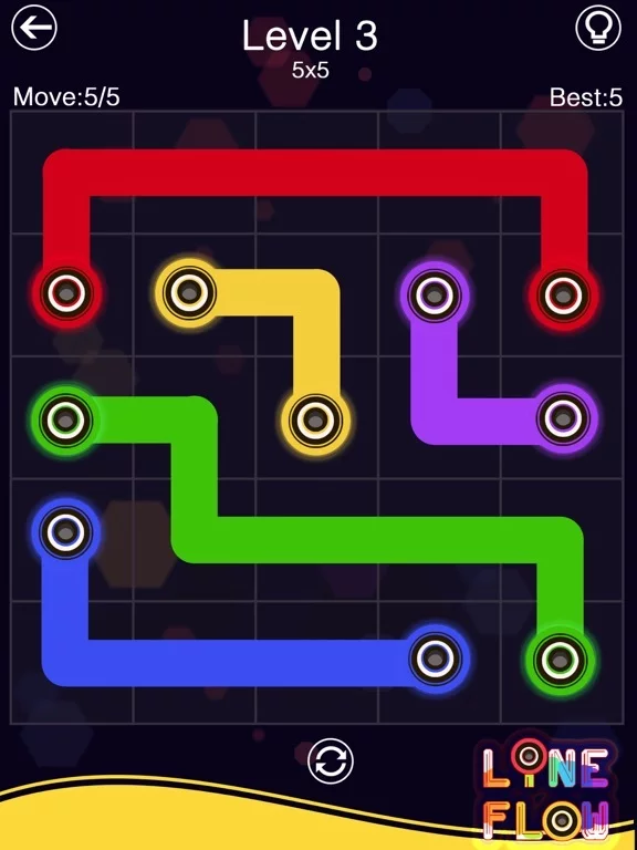 Изображение игры: Line Link - One Line Puzzle !