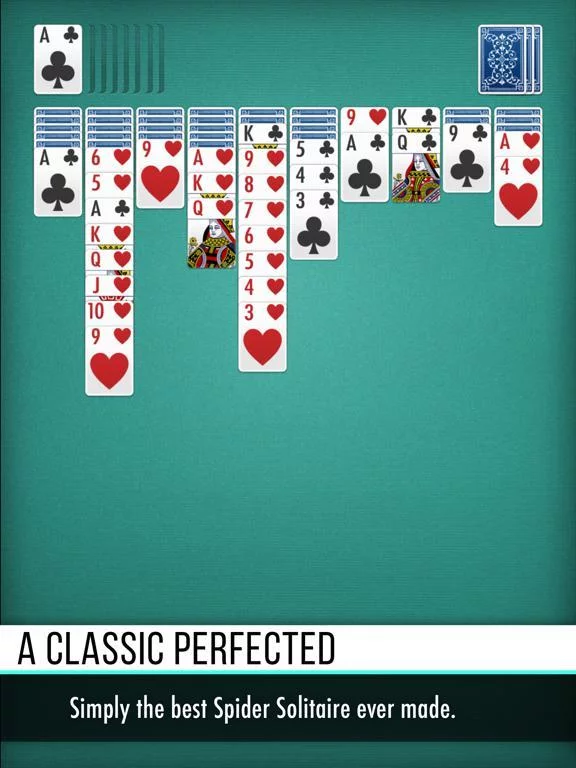 Изображение игры: Spider Solitaire ٭