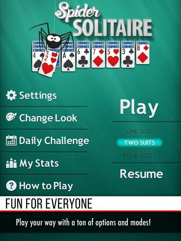 Изображение игры: Spider Solitaire ٭