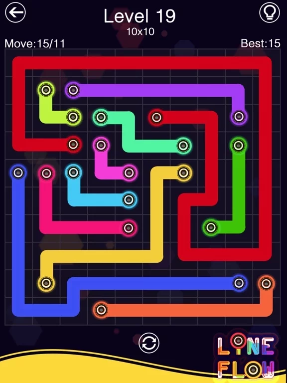 Изображение игры: Line Link - One Line Puzzle !