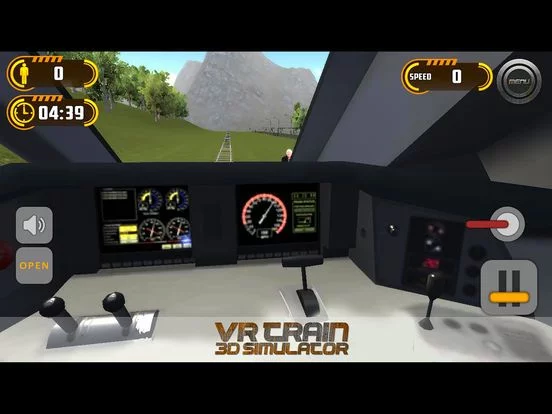 Изображение игры: VR Train 3D Simulator