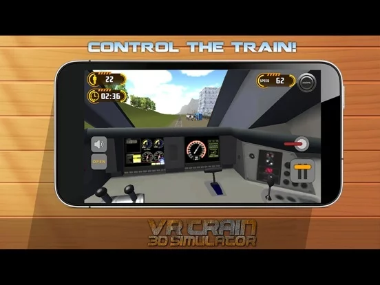 Изображение игры: VR Train 3D Simulator