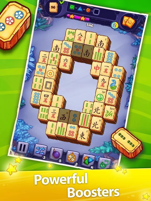 Изображение игры: Mahjong Treasure Quest