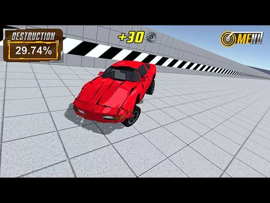Изображение игры: VR Car Crash Test 3D Simulator