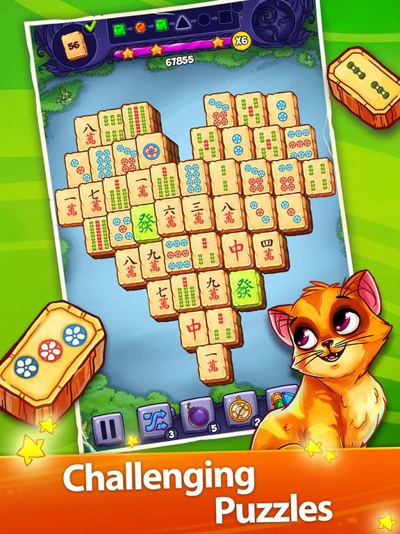 Изображение игры: Mahjong Treasure Quest