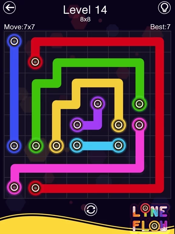 Изображение игры: Line Link - One Line Puzzle !