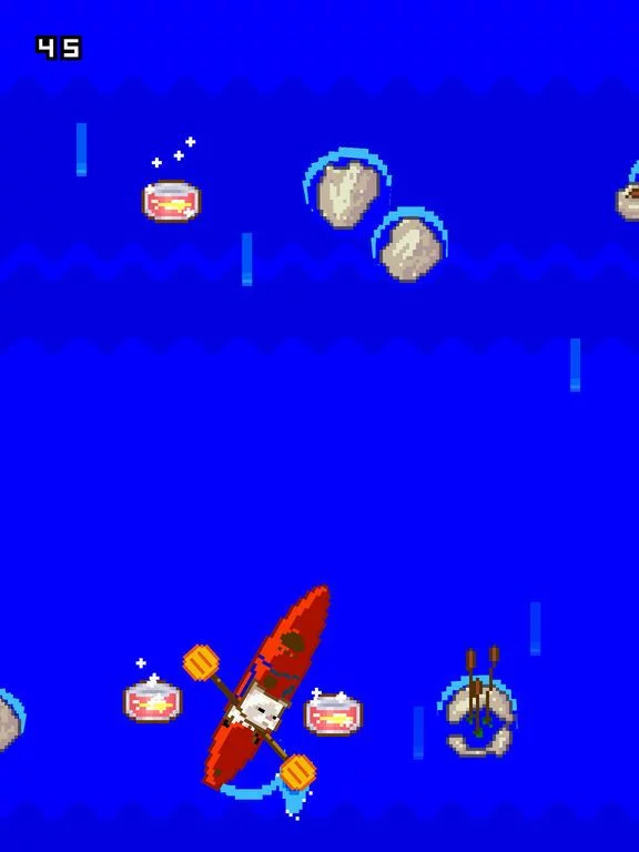 Изображение игры: Crazy Kayak