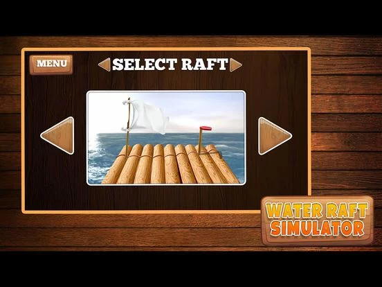 Изображение игры: Water Raft Simulator