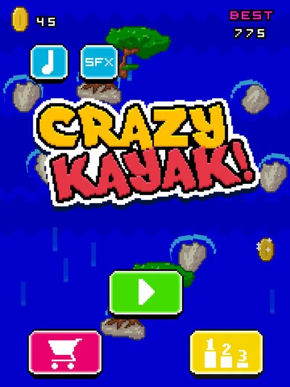Изображение игры: Crazy Kayak