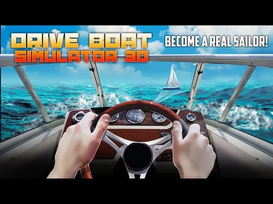 Изображение игры: Drive Boat Simulator 3d