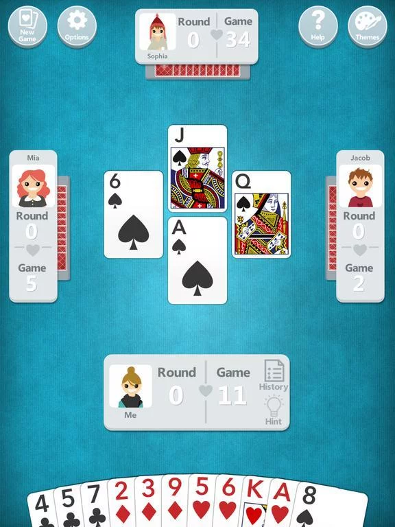 Изображение игры: Hearts ◆
