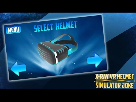 Изображение игры: X-Ray VR Helmet Simulator Joke