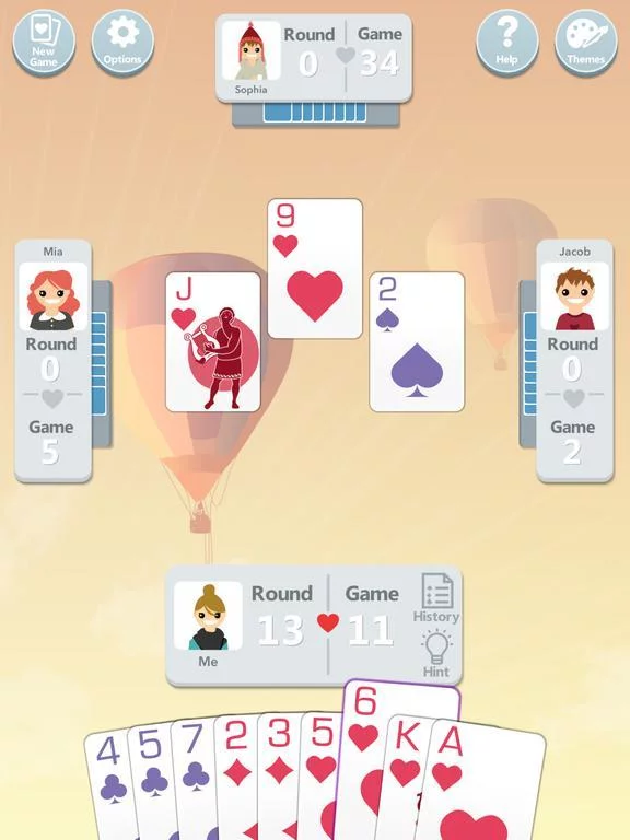 Изображение игры: Hearts ◆