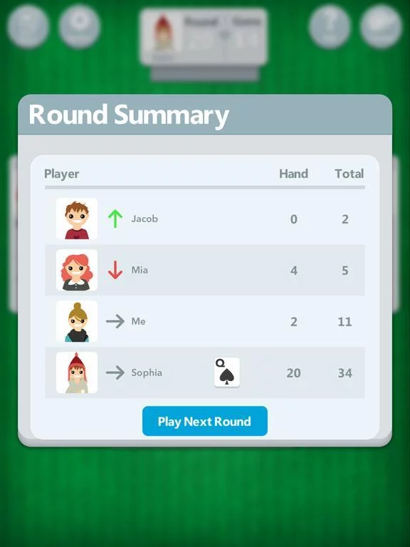 Изображение игры: Hearts ◆
