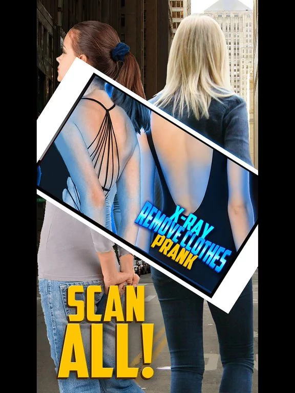 Изображение игры: X-ray Remove Clothes Prank