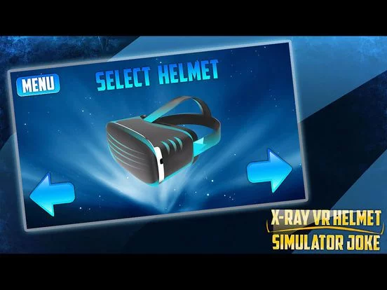Изображение игры: X-Ray VR Helmet Simulator Joke