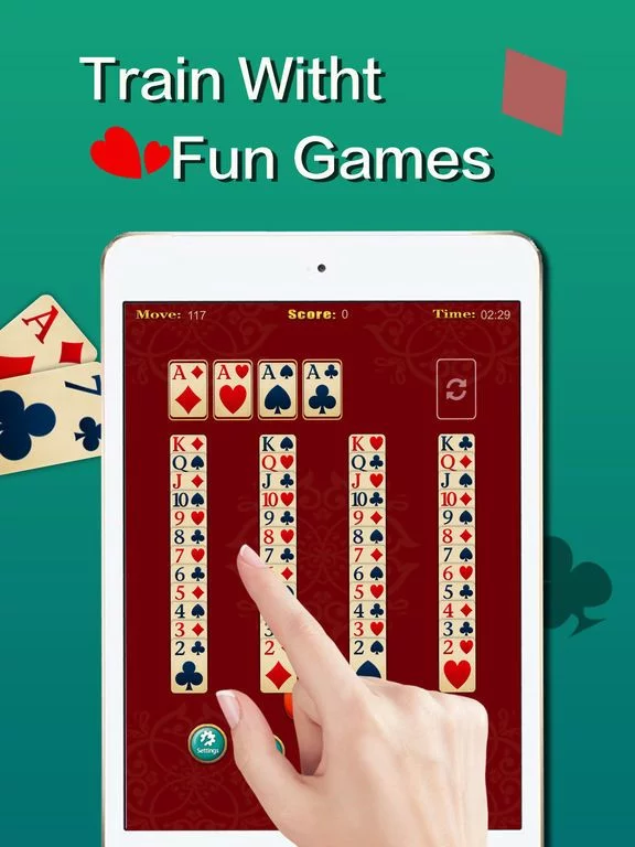 Изображение игры: Solitaire ◆