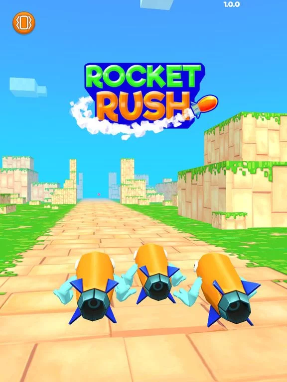 Изображение игры: Rocket Rush!